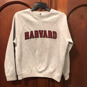 Ladies Harvard Sweatshirt with raised letters